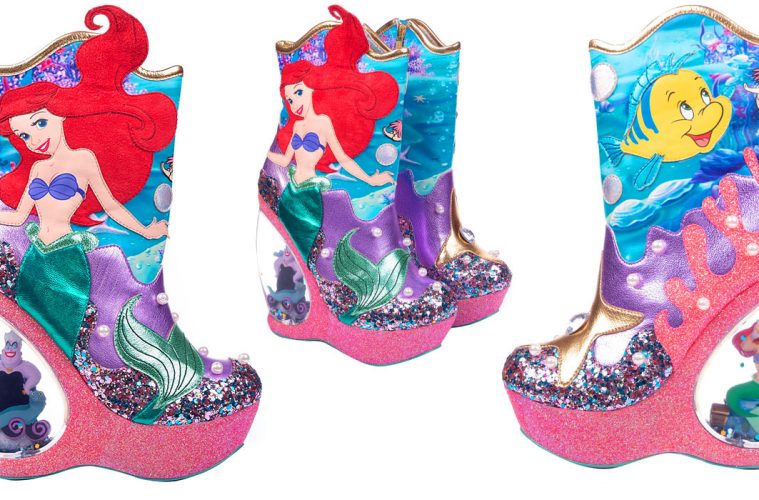 Little Mermaid Wedge boots