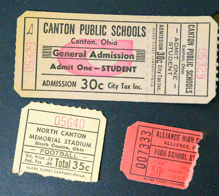 Old Admission Tickets