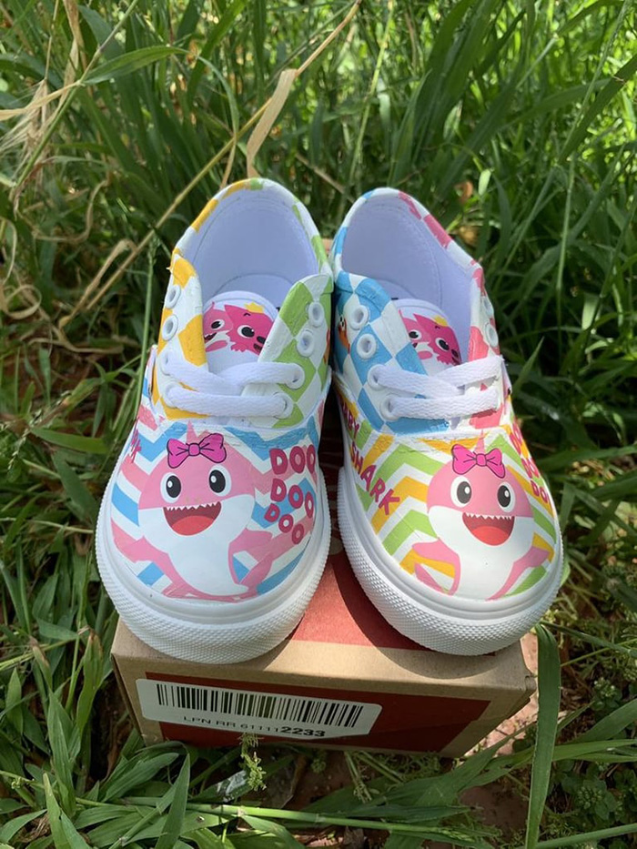 baby shark vans etsy