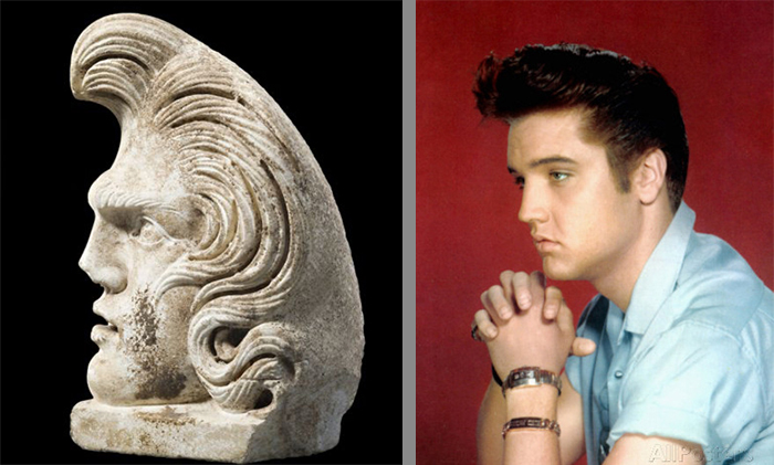 Roman Statue That Looks Like Elvis Presley