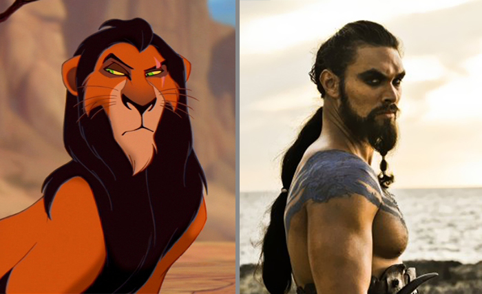 Scar Looks Like Khal Drogo