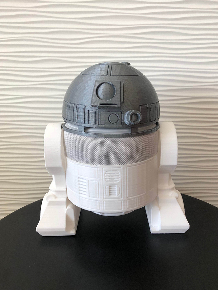 Star Wars-themed Accessory for Amazon Echo Dot 3rd Generation Smart Speaker Assembled