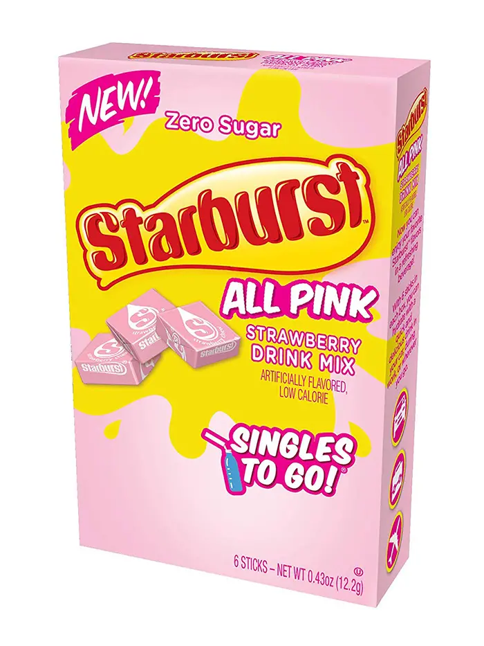 Starburst Singles All Pink
