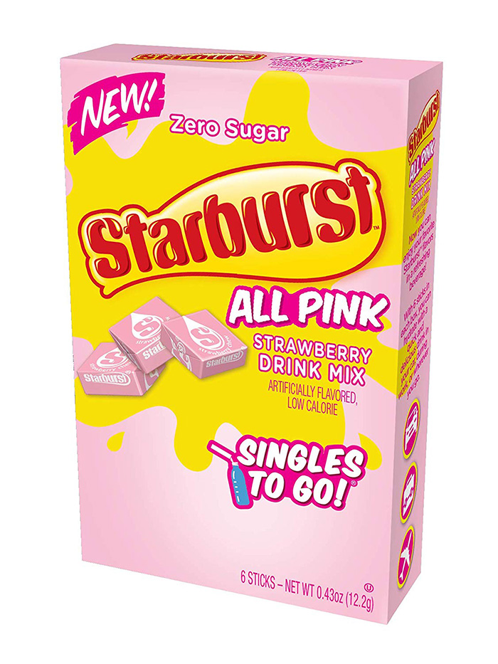 Starburst Singles All Pink