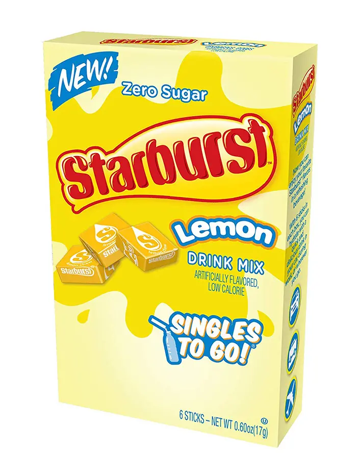 Starburst Singles Lemon