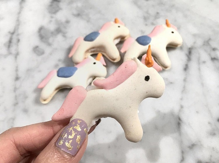 Unicorn-shaped Desserts