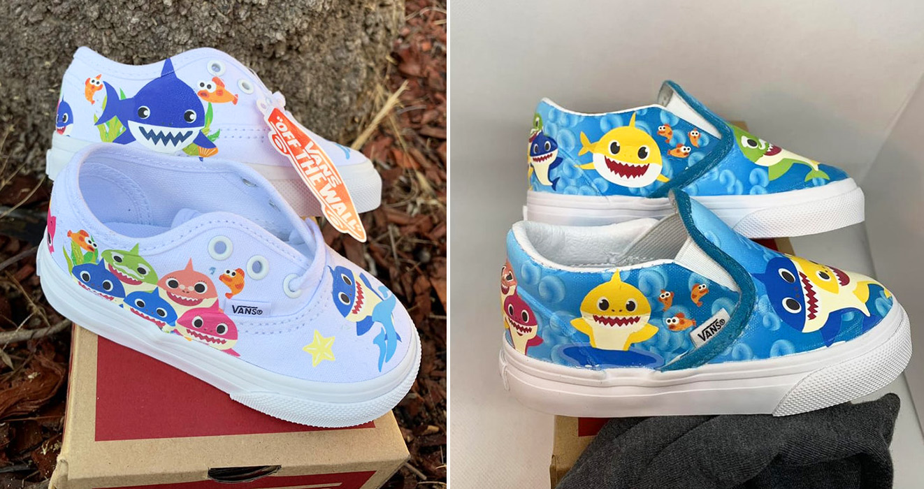 Baby Shark-Inspired Shoes 