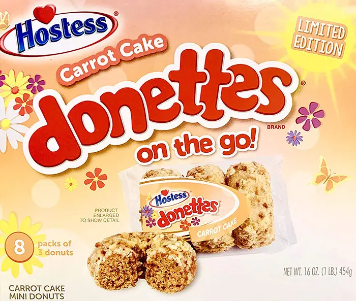 carrot cake donettes