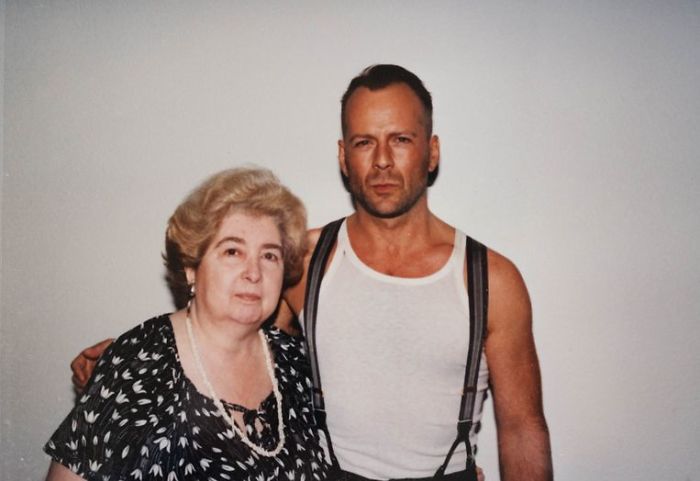 maria snoeys lagler with bruce willis