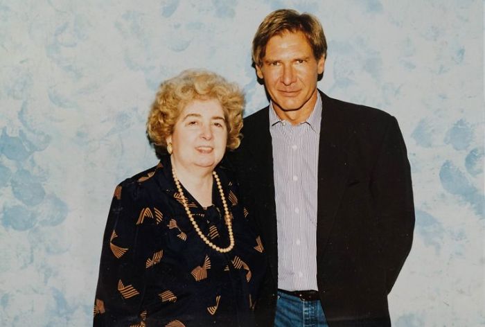 maria snoeys lagler with harrison ford