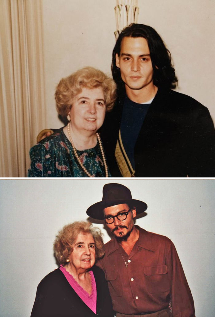 maria snoeys lagler with johnny depp