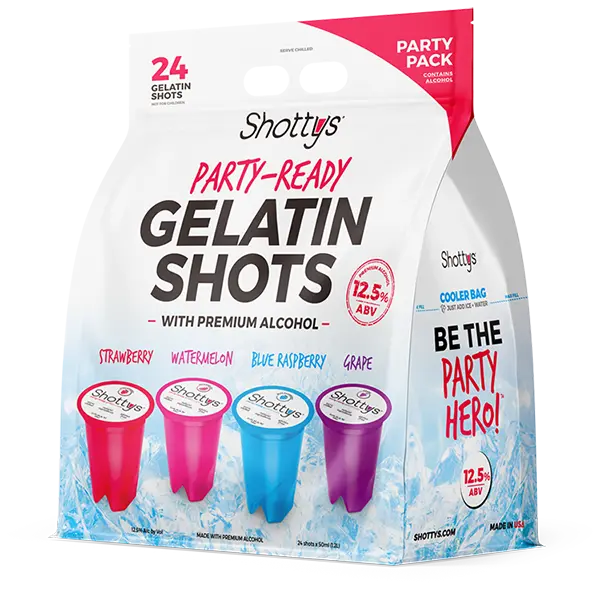 24-Pack Vodka Gelatin Shots