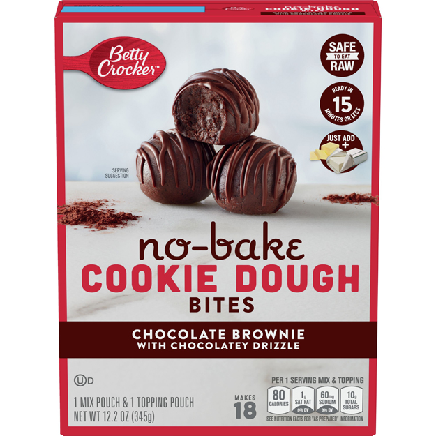 Chocolate Brownie No-Bake Cookie Bites