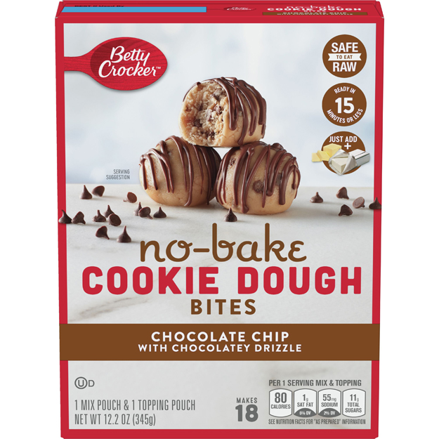 Chocolate Chip No-Bake Cookie Dough Bites