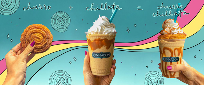 Cinnabon Frozen Churro Chillatta