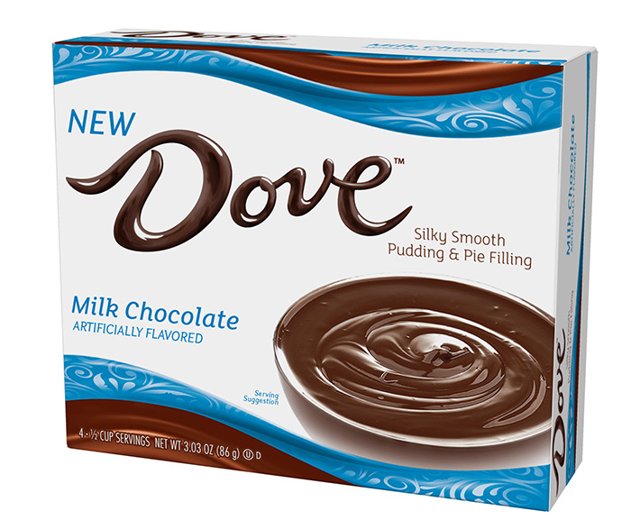 Dove Milk Chocolate Silky Smooth Pudding and Pie Filling