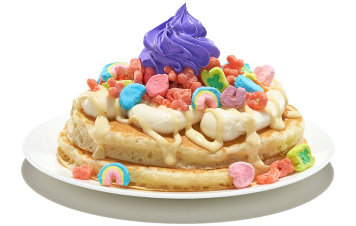 IHOP Cereal Pancake Fruity Lucky Charms