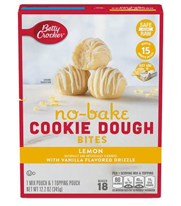 Lemon No-Bake Cookie Dough Bites