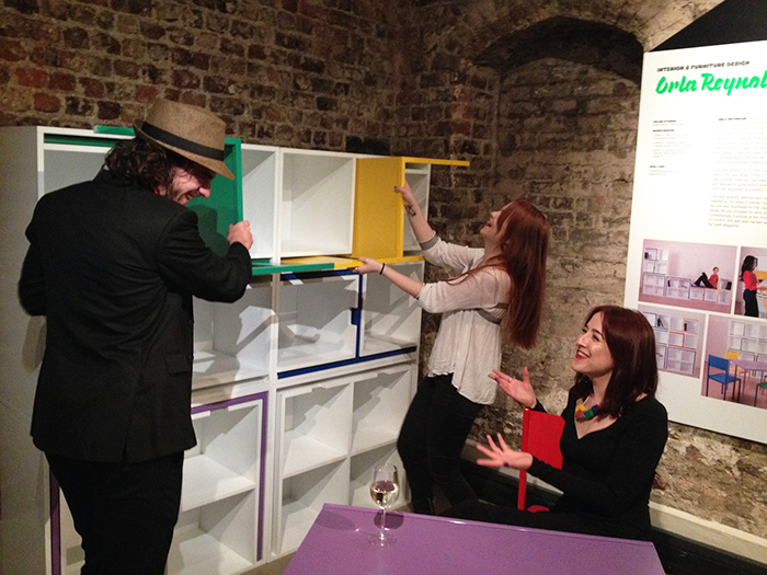 Orla Reynolds Modular Shelf Exhibit