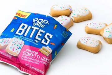 Pop-Tarts Bites Frosted Confetti Cake flavor
