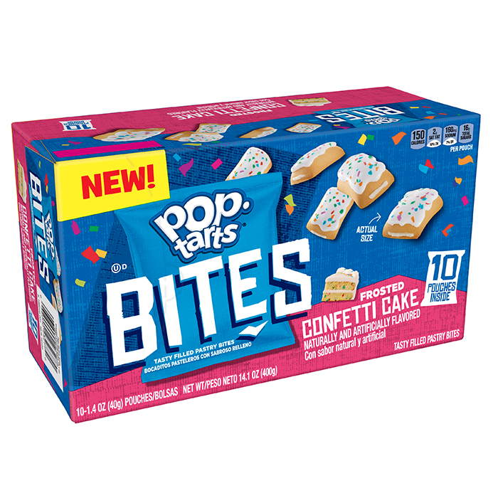 Pop-Tarts Bites Frosted Confetti Cake