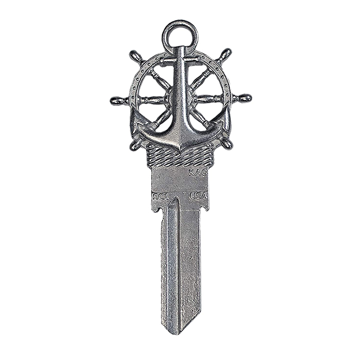 anchor-shaped keyblank