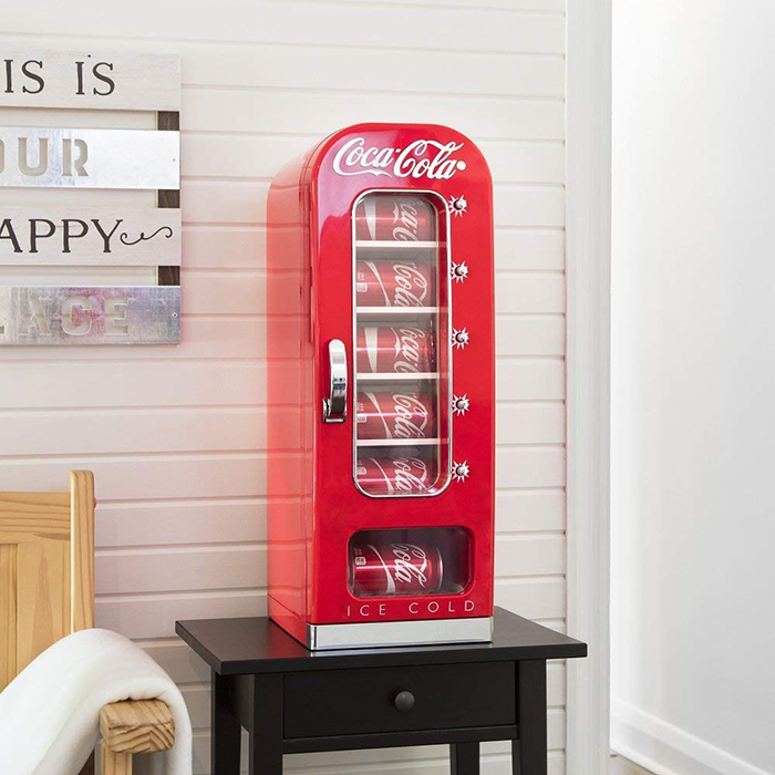 coca-cola mini vending machine