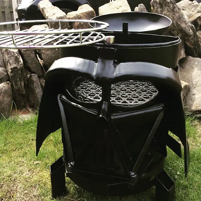 Let Darth Vader Use The Dark Side To Grill Your Food To Perfection