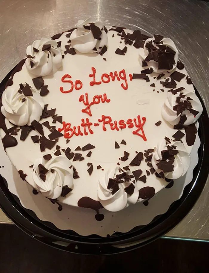 funny going away messages butt pussy