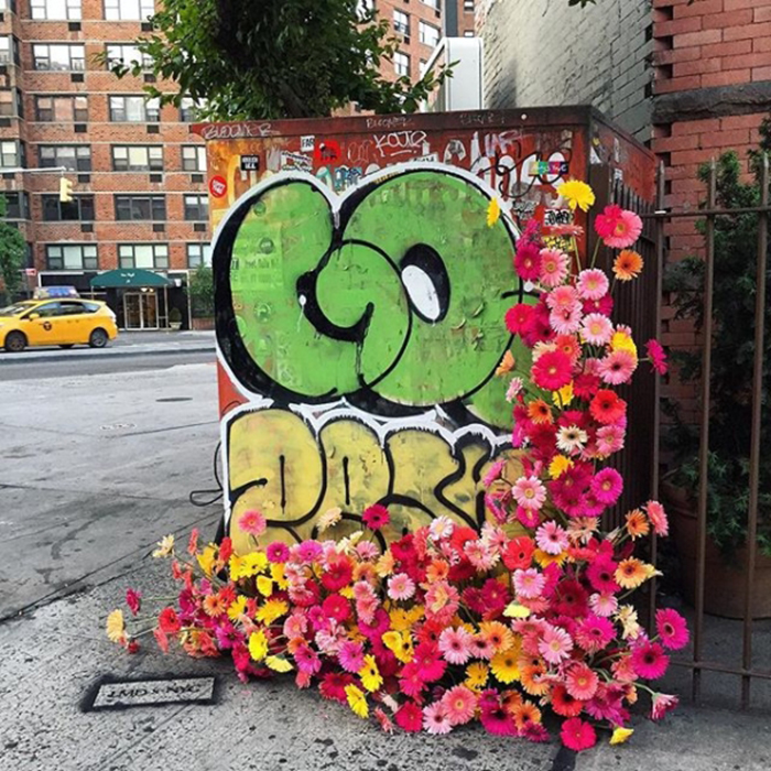 lewis miller flowers new york city horatio dumpster