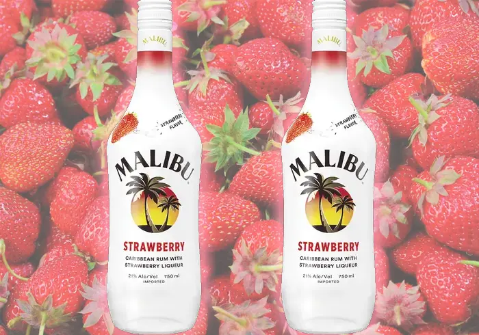 malibu strawberry rum