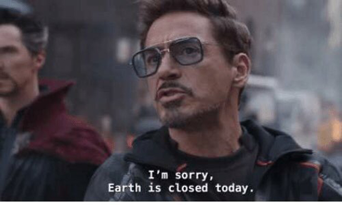 pandemic memes earth is closed today