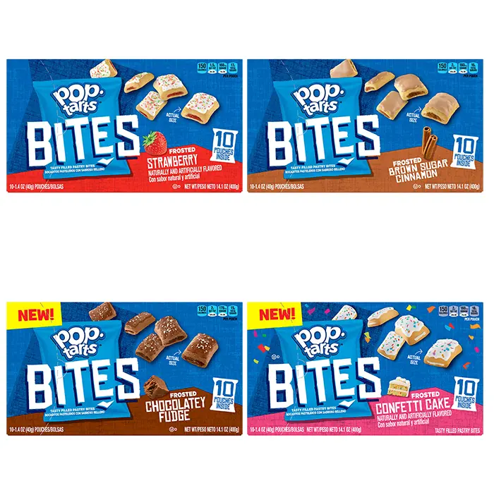 pop-tarts bites flavors