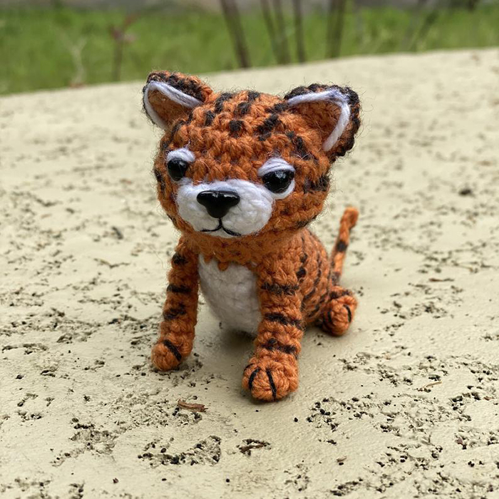 Amigurumi Tiger Cub