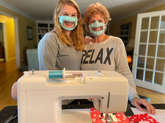 Ashley Lawrence and Her Mom