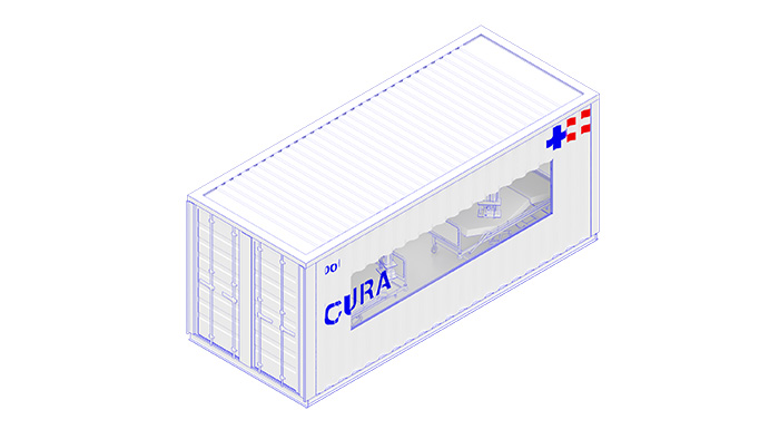 CURA Pod Exterior Fit Out