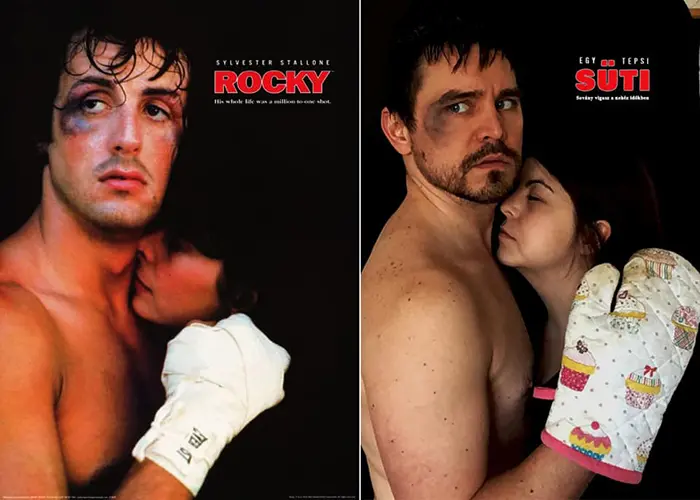 Couple Recreates Famous Movies Rocky