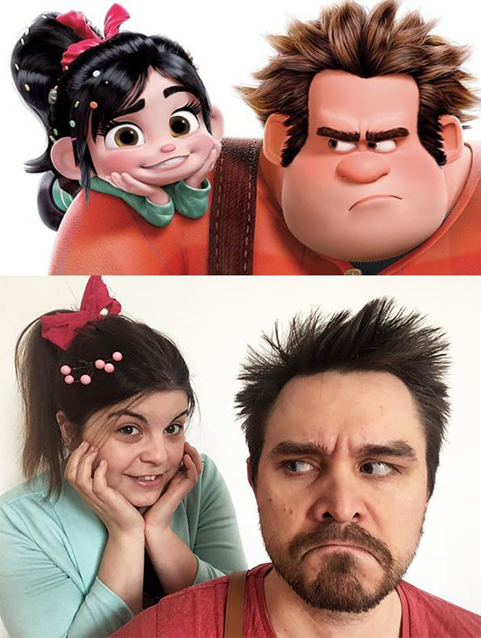 Couple Recreates Famous Movies Wreck It Ralph