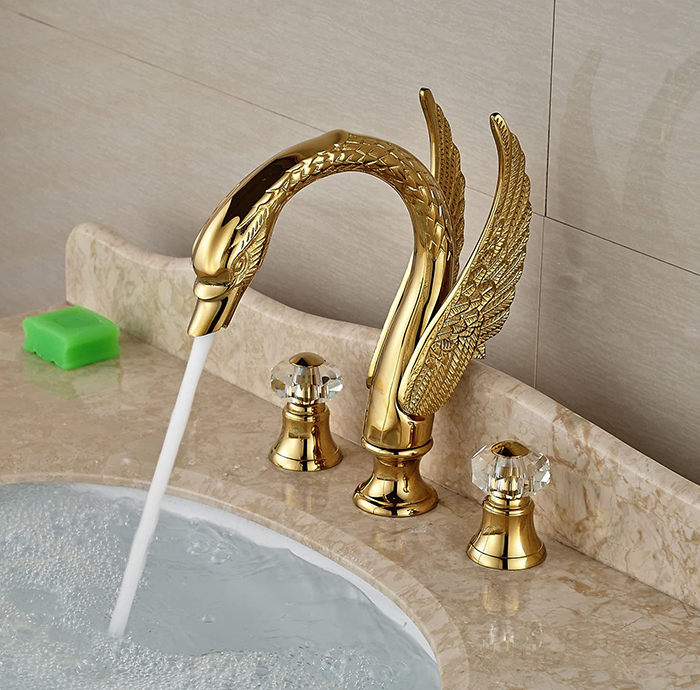 Gold Swan Style Tap