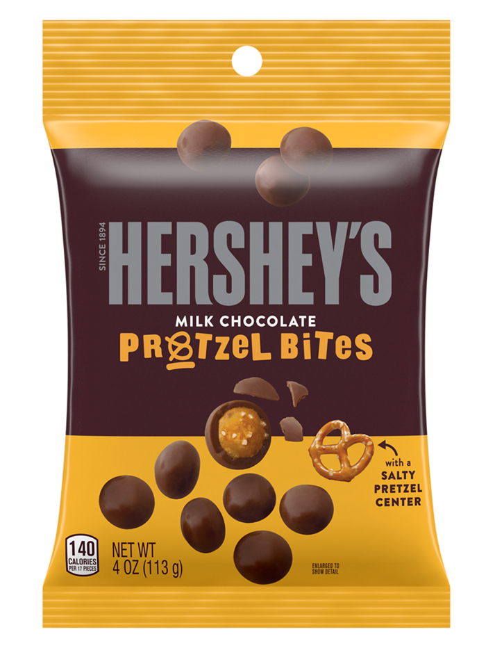 Hershey's Milk Chocolate Bites Pretzel 4oz