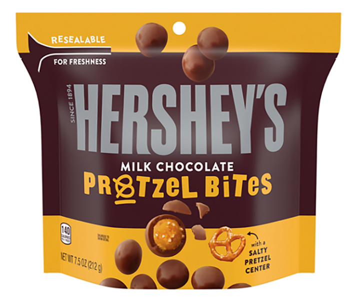 Hershey's Milk Chocolate Bites Pretzel 7.5oz