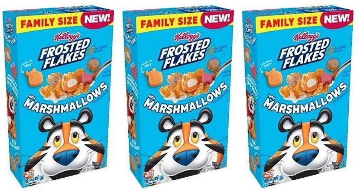 Kellogg's Frosted Flakes Marshmallows Cereal