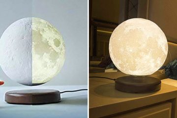 Levitating Moon lamp
