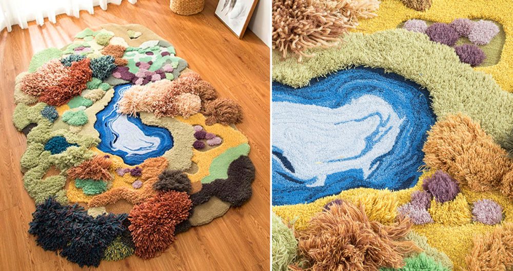 Little forest 3d rugs