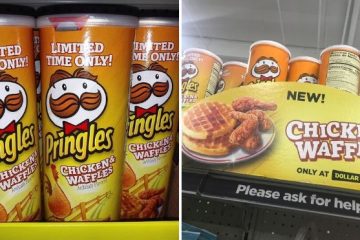 Pringles Chicken & Waffles flavor