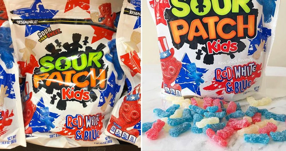 Sour Patch Kids Red, White and Blue Mix Bag