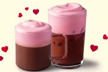 Starbucks’ Pink Berry Hot Chocolate