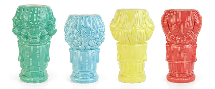 The Golden Girls Tiki Mugs Back