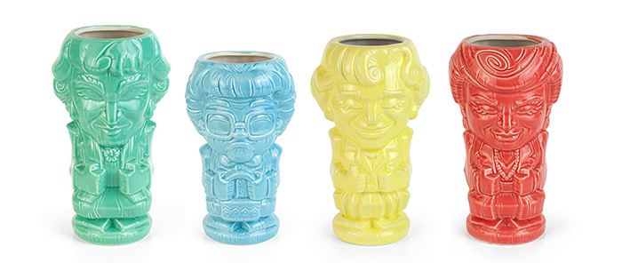 The Golden Girls Tiki Mugs Front