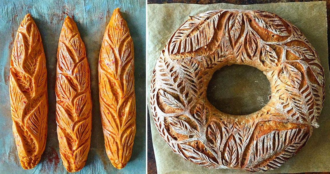 artistic bread designs
